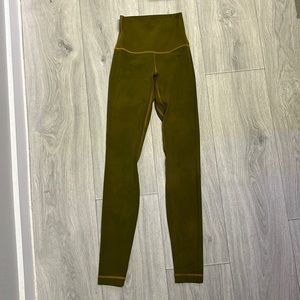 Tie Dye Lululemon Align Size 0